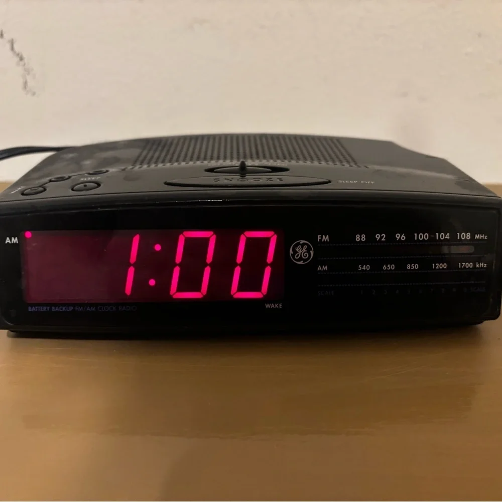Sony ge clock